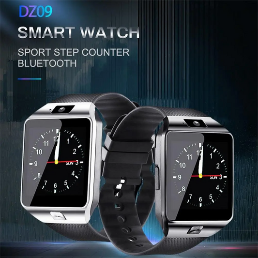 DZ09 Rastreador De Fitness Relógio Inteligente, 1,56 "HD Tela Colorida Smartwatch, Extra-Longa Vida da Bateria, Monitor De Sono